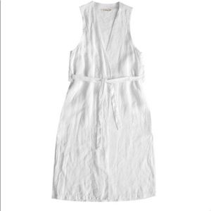 Ali Golden Linen Waistcoat